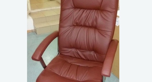 Обтяжка офисного кресла. Новокузнецк