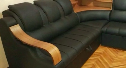 Перетяжка кожаного дивана. Новокузнецк